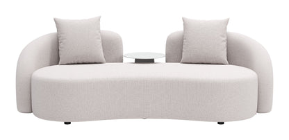 Zuo Sunny Isles Loveseat Beige