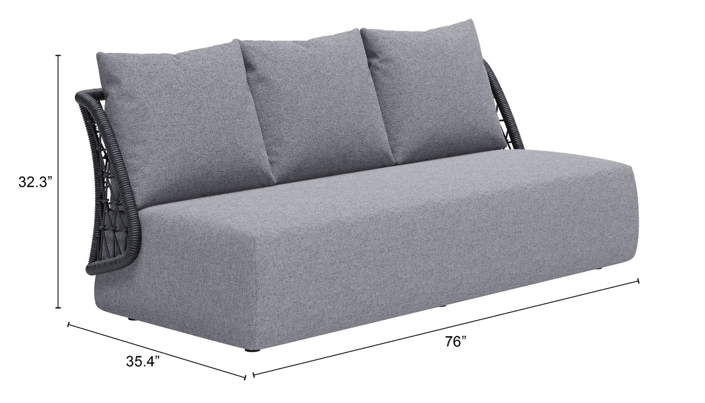 Zuo  Mekan Sofa Gray