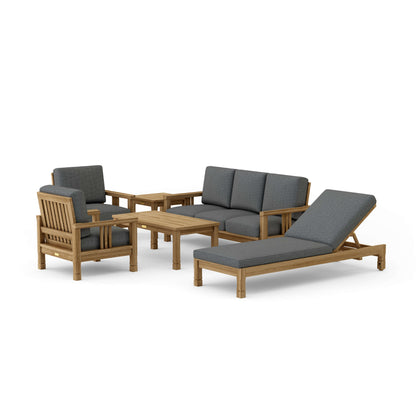 Anderson Teak Chapman Collection SET-254 SouthBay Deep Seating 6-Pc Set