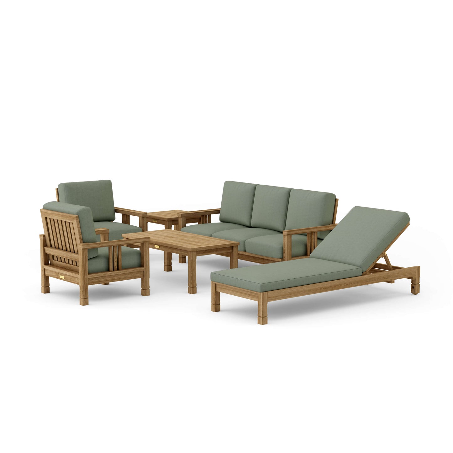 Anderson Teak Chapman Collection SET-254 SouthBay Deep Seating 6-Pc Set