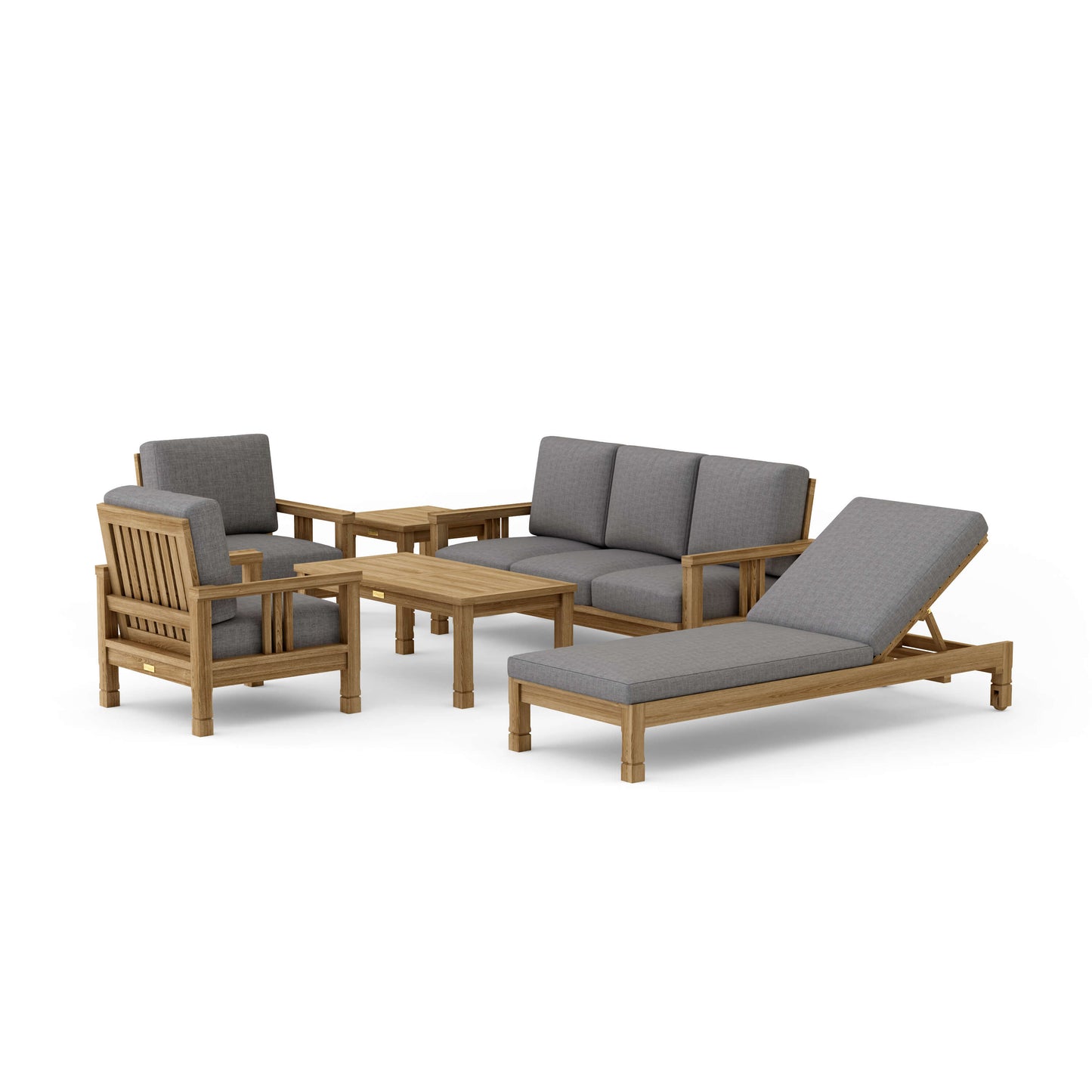 Anderson Teak Chapman Collection SET-254 SouthBay Deep Seating 6-Pc Set