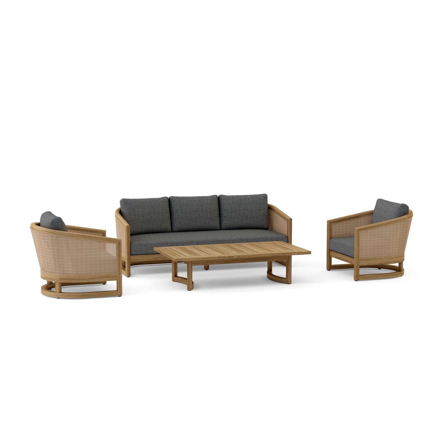 Anderson Teak SET-333 4-pc Catania Deep Seating Set