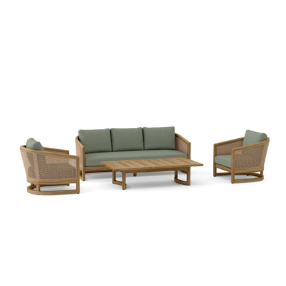 Anderson Teak SET-333 4-pc Catania Deep Seating Set