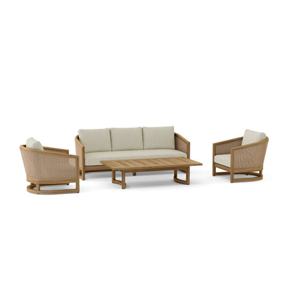 Anderson Teak SET-333 4-pc Catania Deep Seating Set