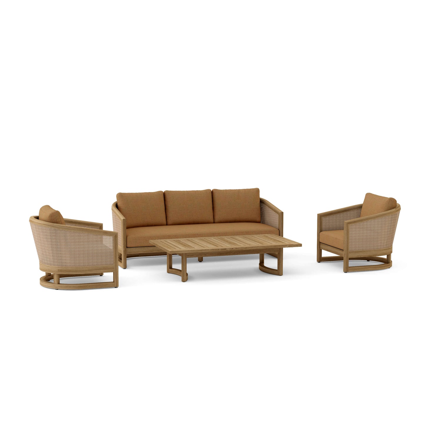 Anderson Teak SET-333 4-pc Catania Deep Seating Set