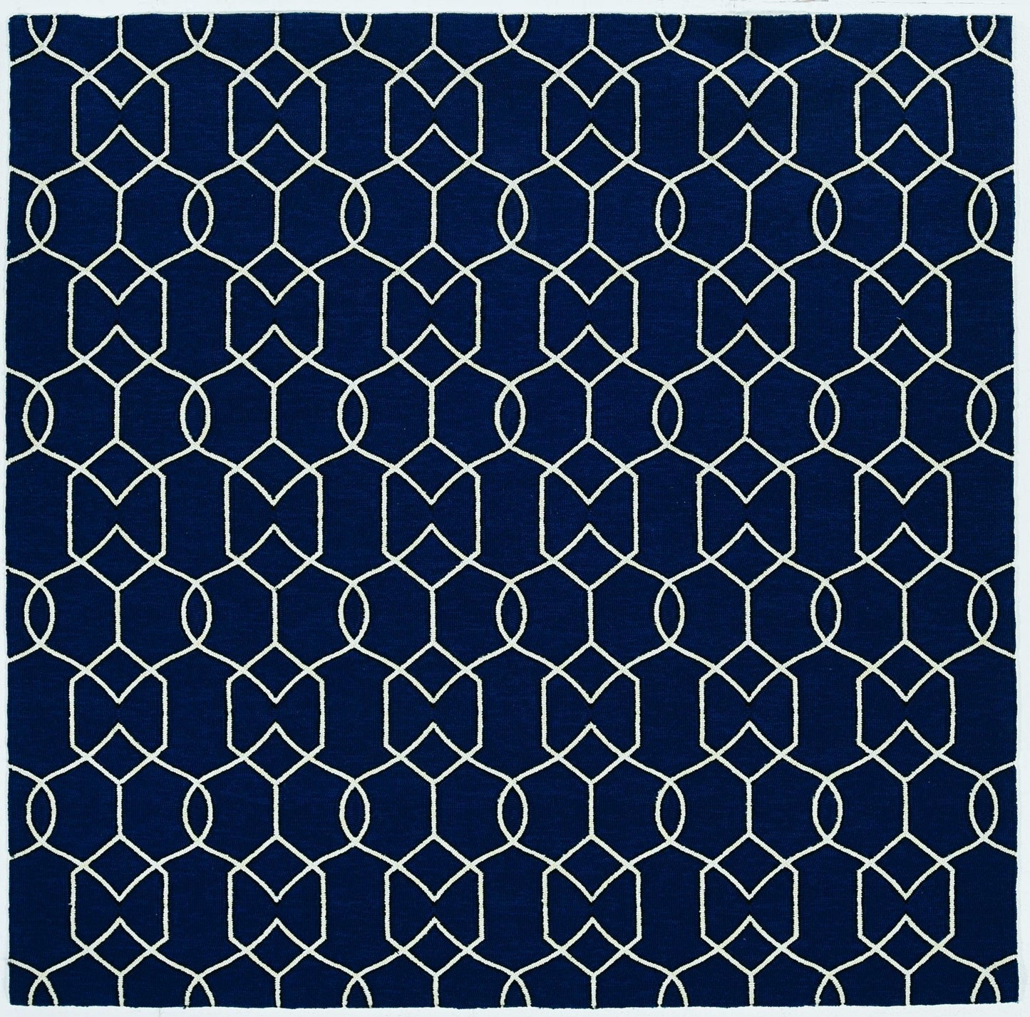 HomeRoots 7' X 10' Blue Moroccan Indoor Outdoor Area Rug