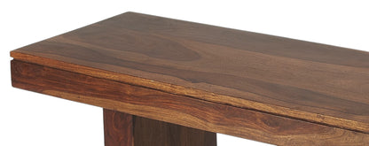 HomeRoots Modern Chunky Solid Wood Bench