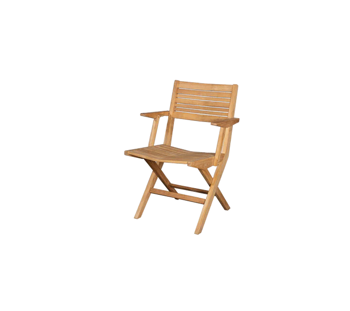 Cane-Line Teak Flip folding armchair