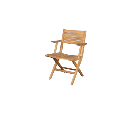 Cane-Line Teak Flip folding armchair