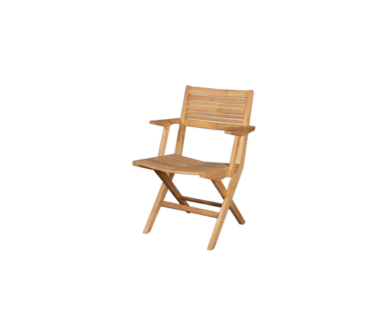 Cane-Line Teak Flip folding armchair