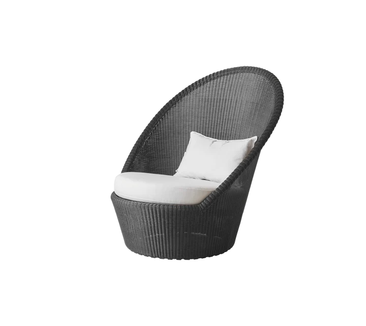 Cane-Line Kingston sunchair w/wheels - 360 rotation