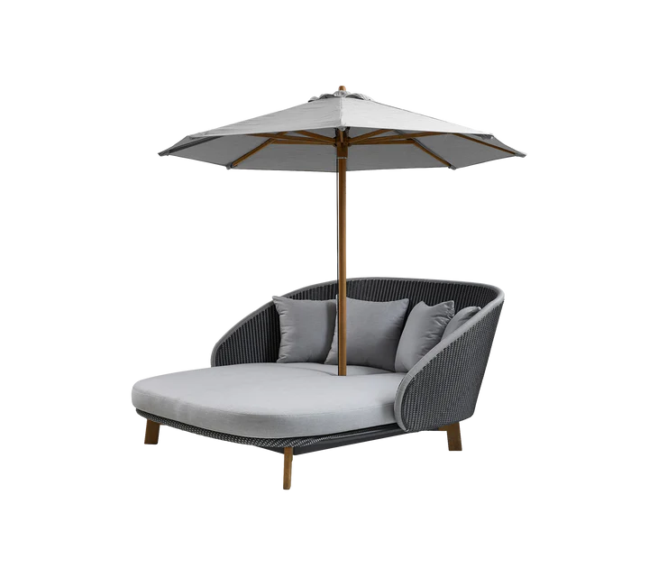 Cane Line Gray Peacock daybed