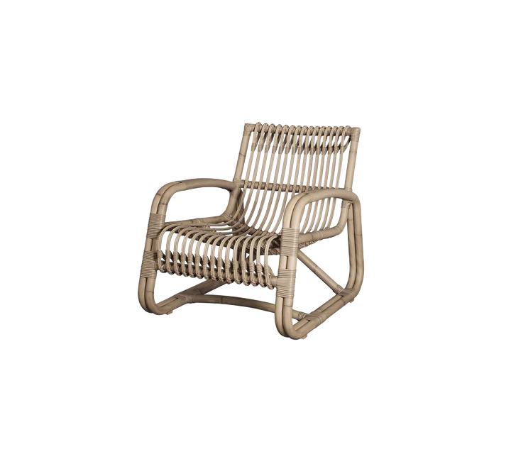 Cane-Line aluminum Curve lounge chair