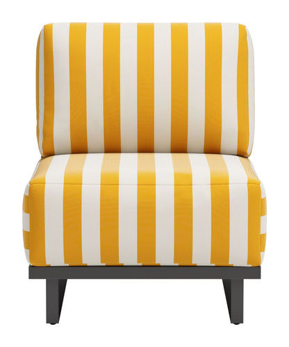 Zuo Shoreline Accent Chair Yellow