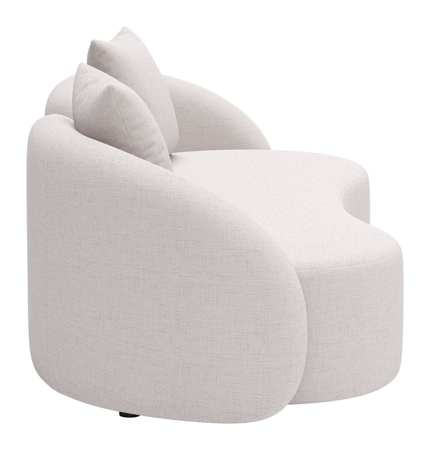 Zuo Sunny Isles Loveseat Beige