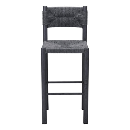 Zuo Outdoor Iska Barstool (Set of 2) Black