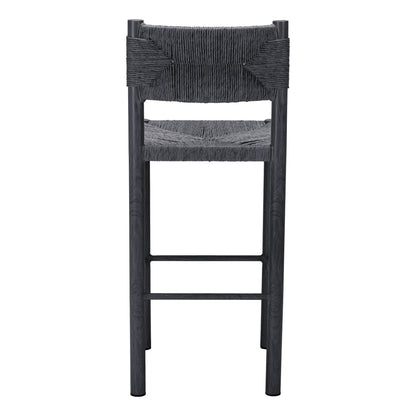 Zuo Outdoor Iska Barstool (Set of 2) Black