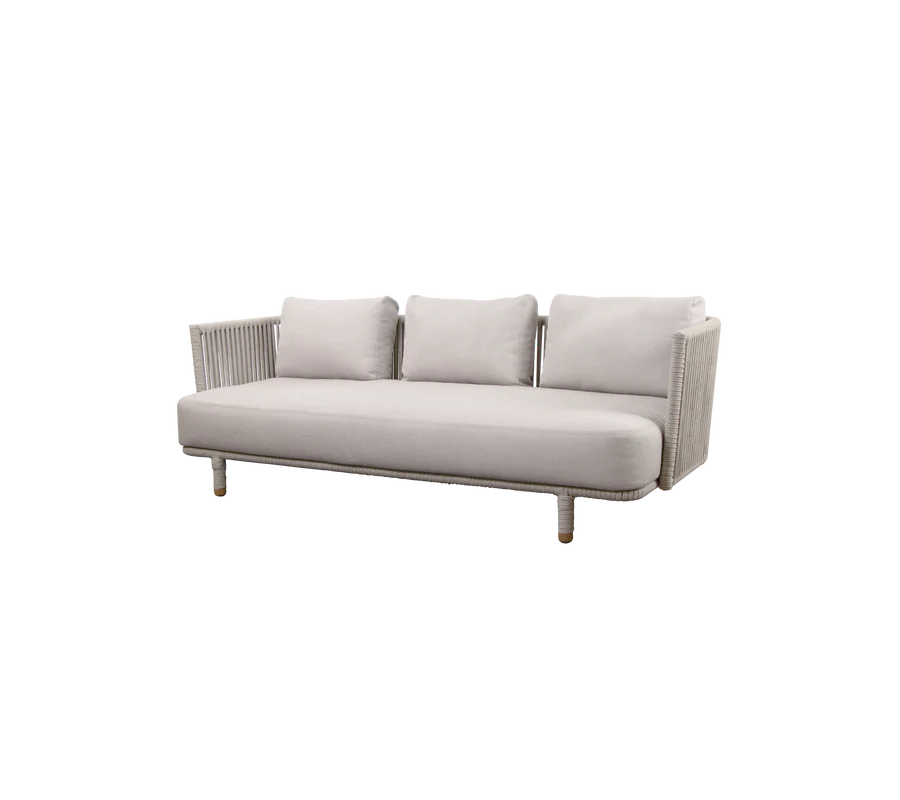 Cane-Line Moments 3-seater sofa