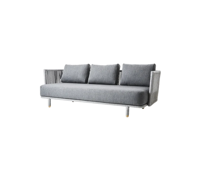 Cane-Line Moments 3-seater sofa