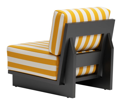 Zuo Shoreline Accent Chair Yellow