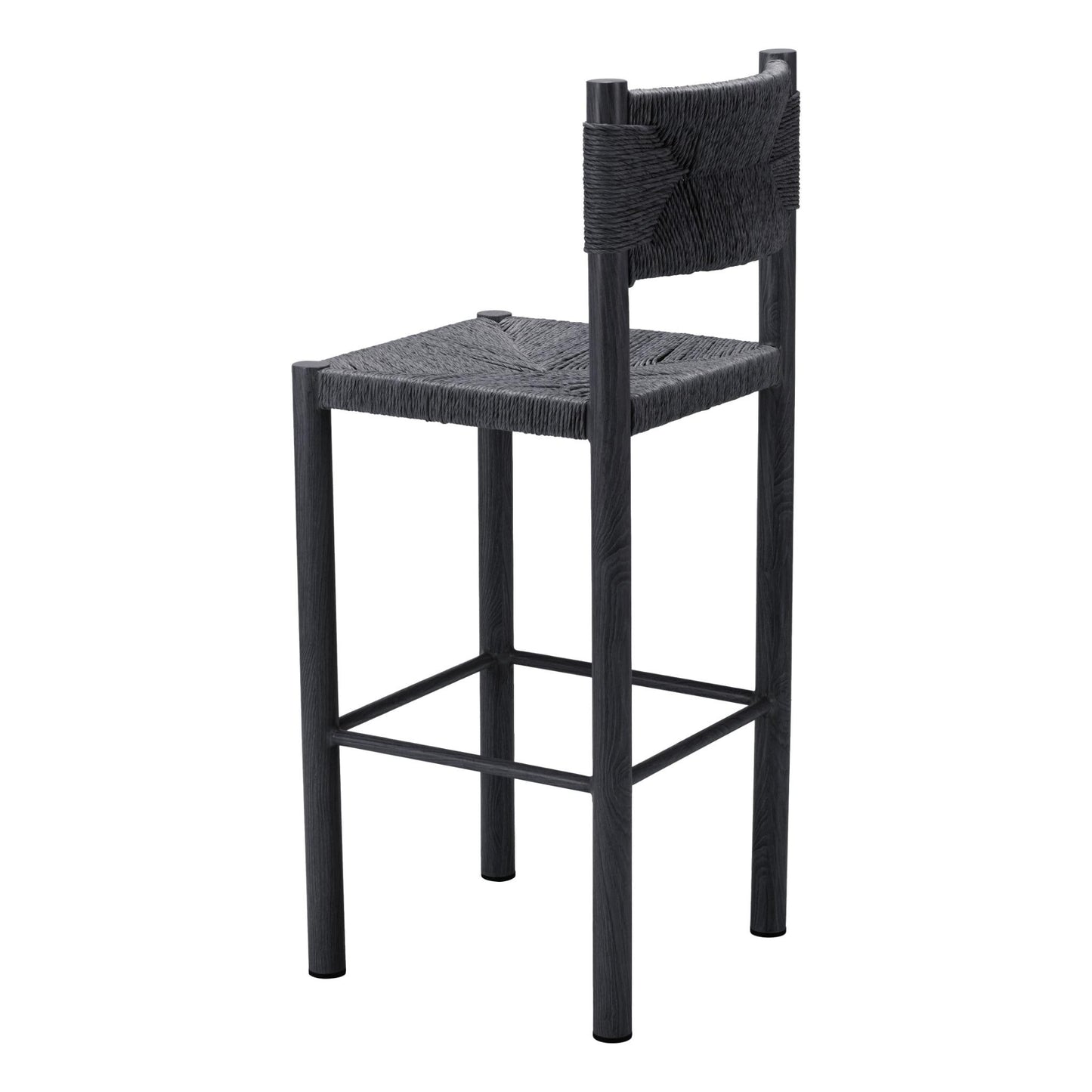 Zuo Outdoor Iska Barstool (Set of 2) Black