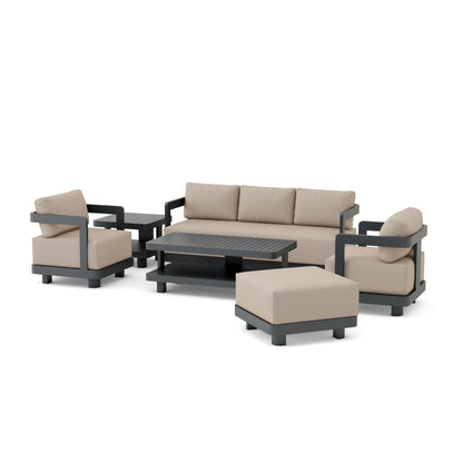 Anderson Teak SET-901-AL 6-pc Granada Aluminum Deep Seating