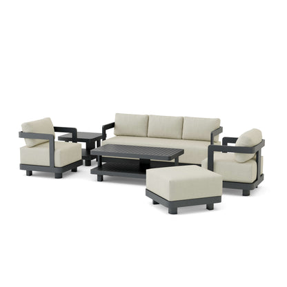 Anderson Teak SET-901-AL 6-pc Granada Aluminum Deep Seating