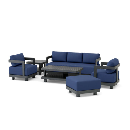 Anderson Teak SET-901-AL 6-pc Granada Aluminum Deep Seating