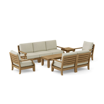 Anderson Teak SET-98A Riviera Modular Deep Seating Set