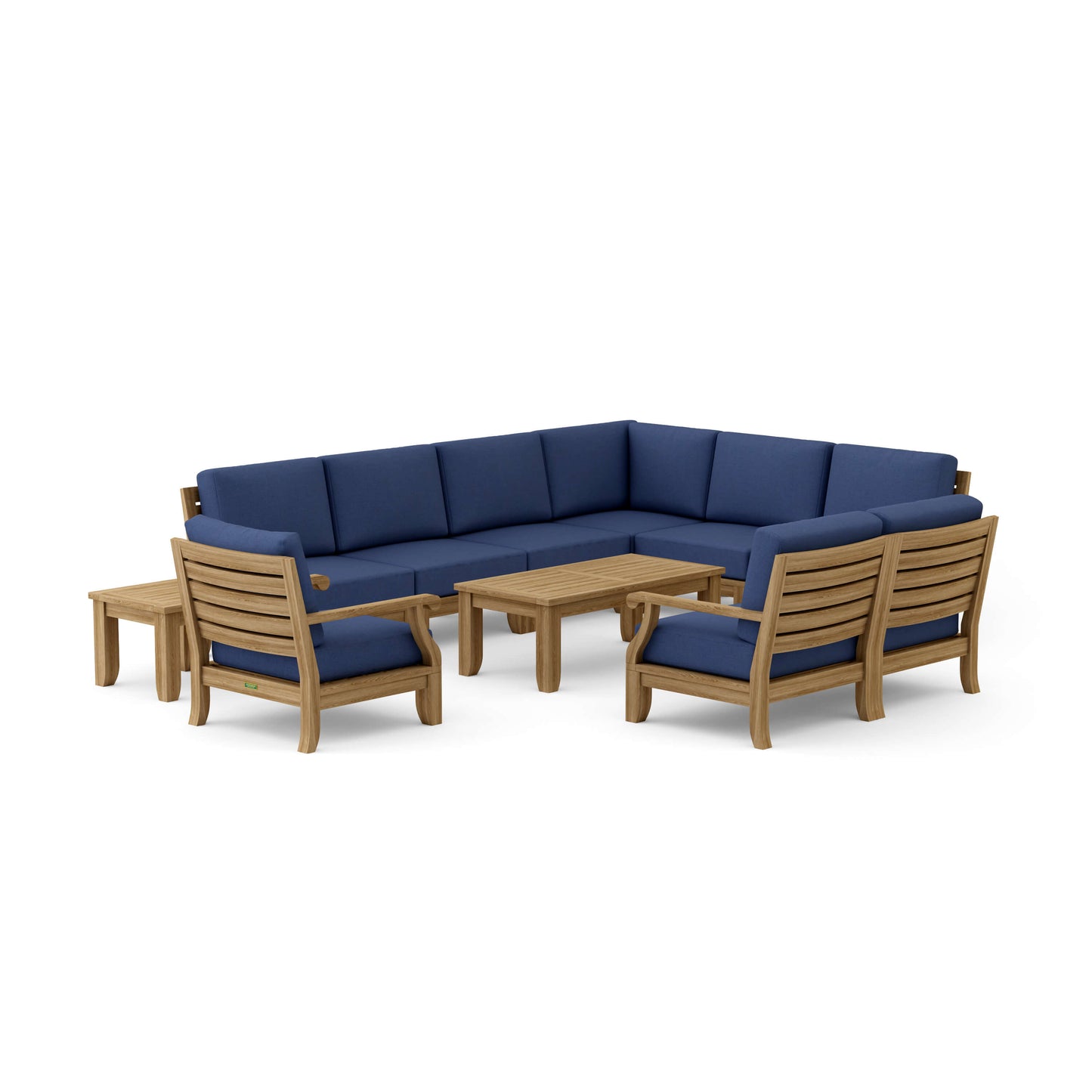 Anderson Teak SET-98B Riviera Modular Deep Seating Set