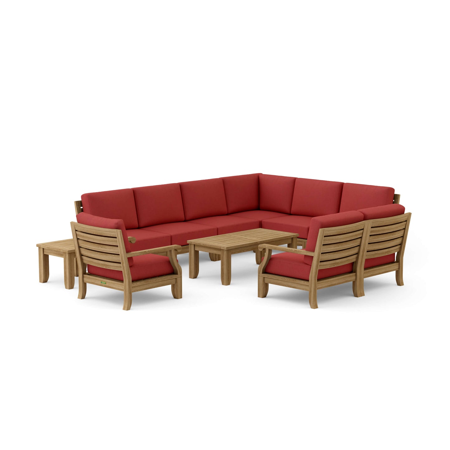 Anderson Teak SET-98B Riviera Modular Deep Seating Set