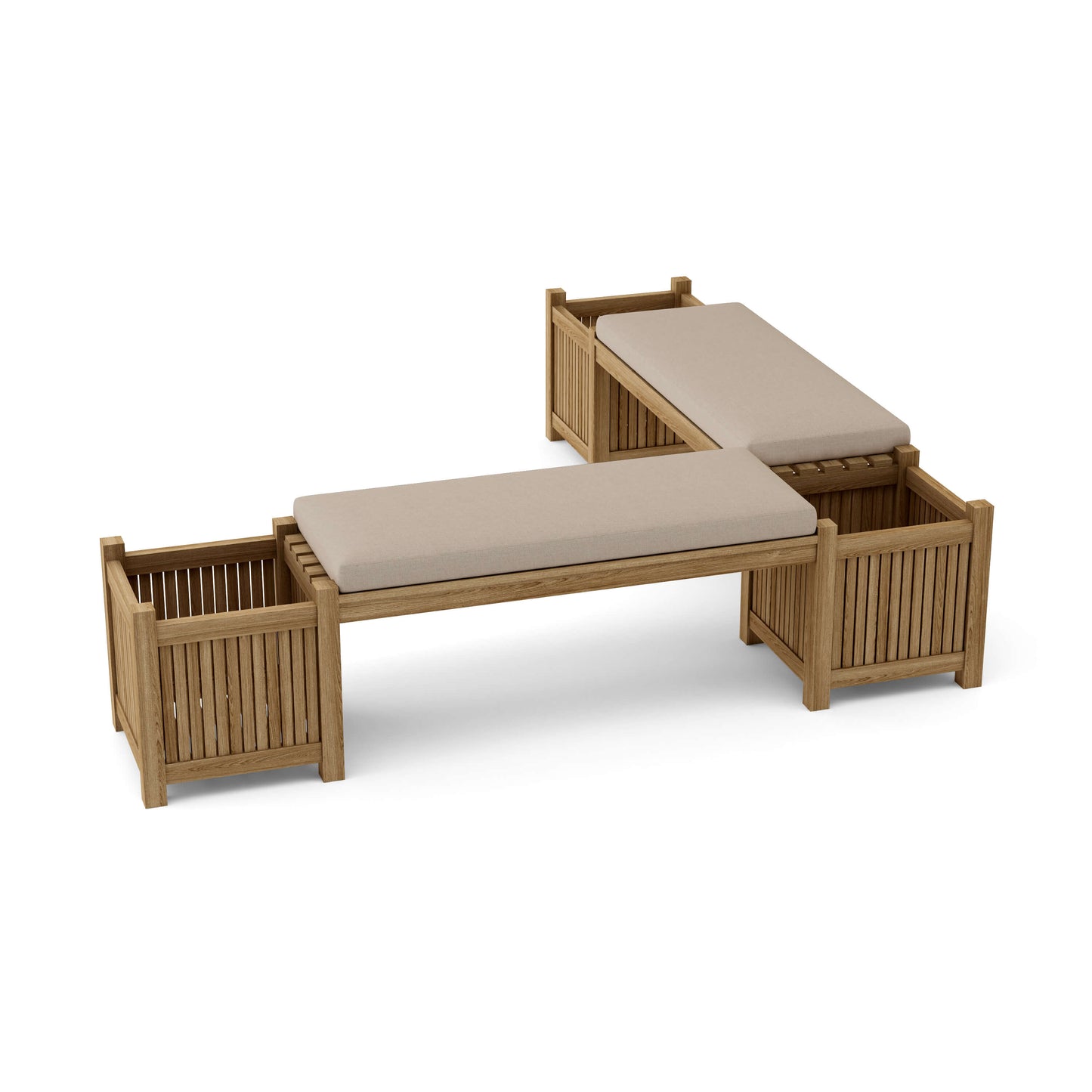 Anderson Teak Planter Bench