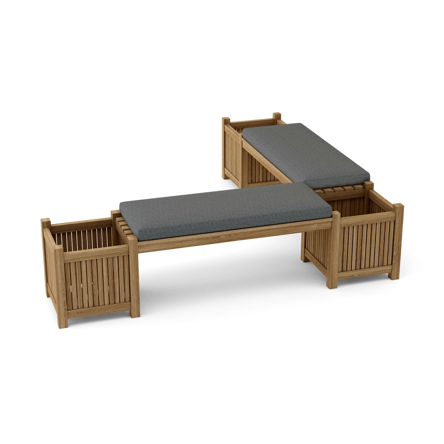 Anderson Teak Planter Bench