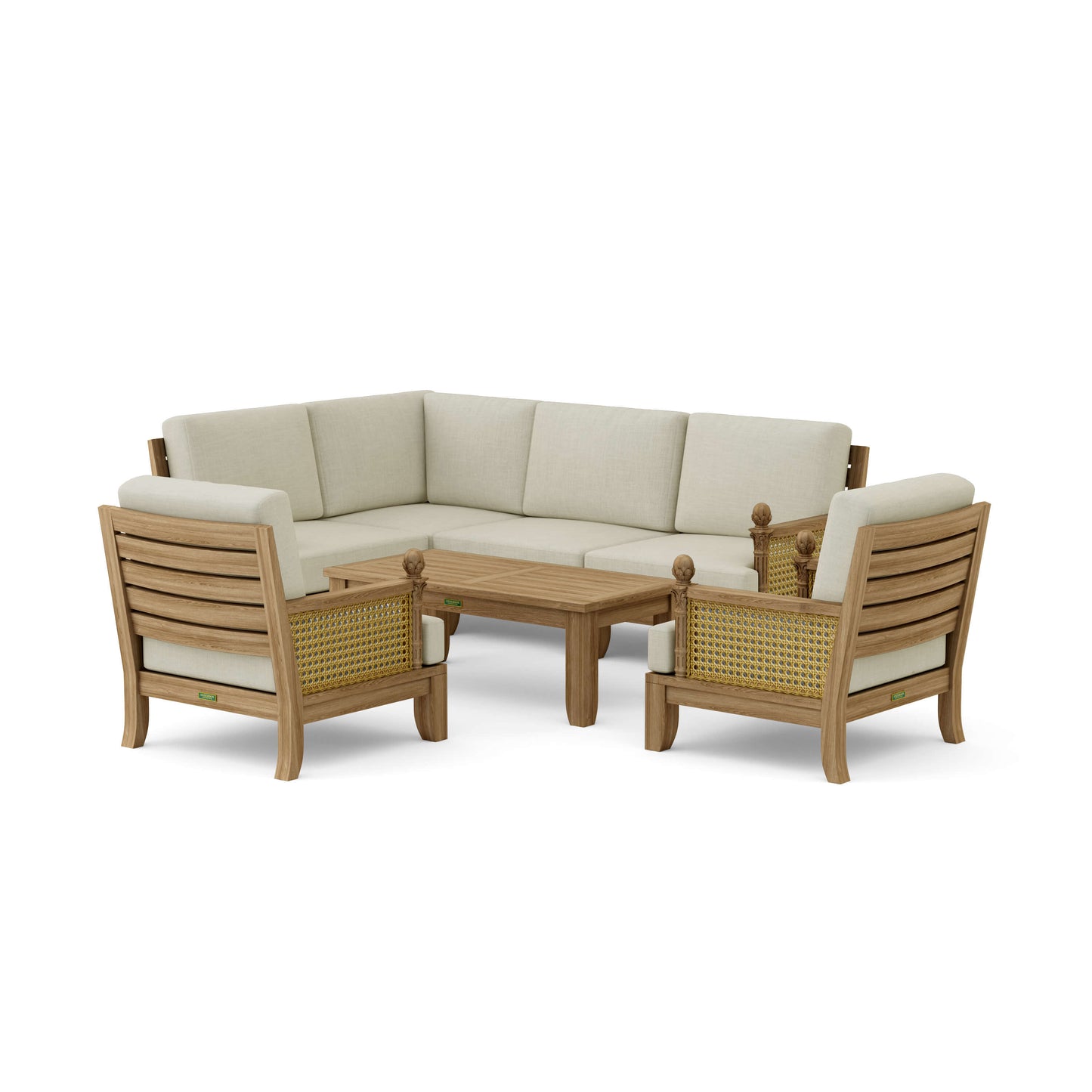 Anderson Teak SET-73 Luxe Modular Deep Seating Set