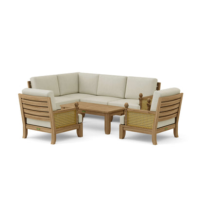 Anderson Teak SET-73 Luxe Modular Deep Seating Set