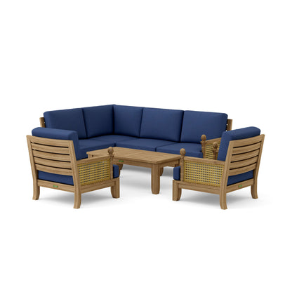 Anderson Teak SET-73 Luxe Modular Deep Seating Set