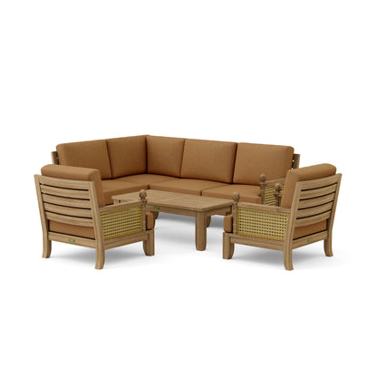 Anderson Teak SET-73 Luxe Modular Deep Seating Set