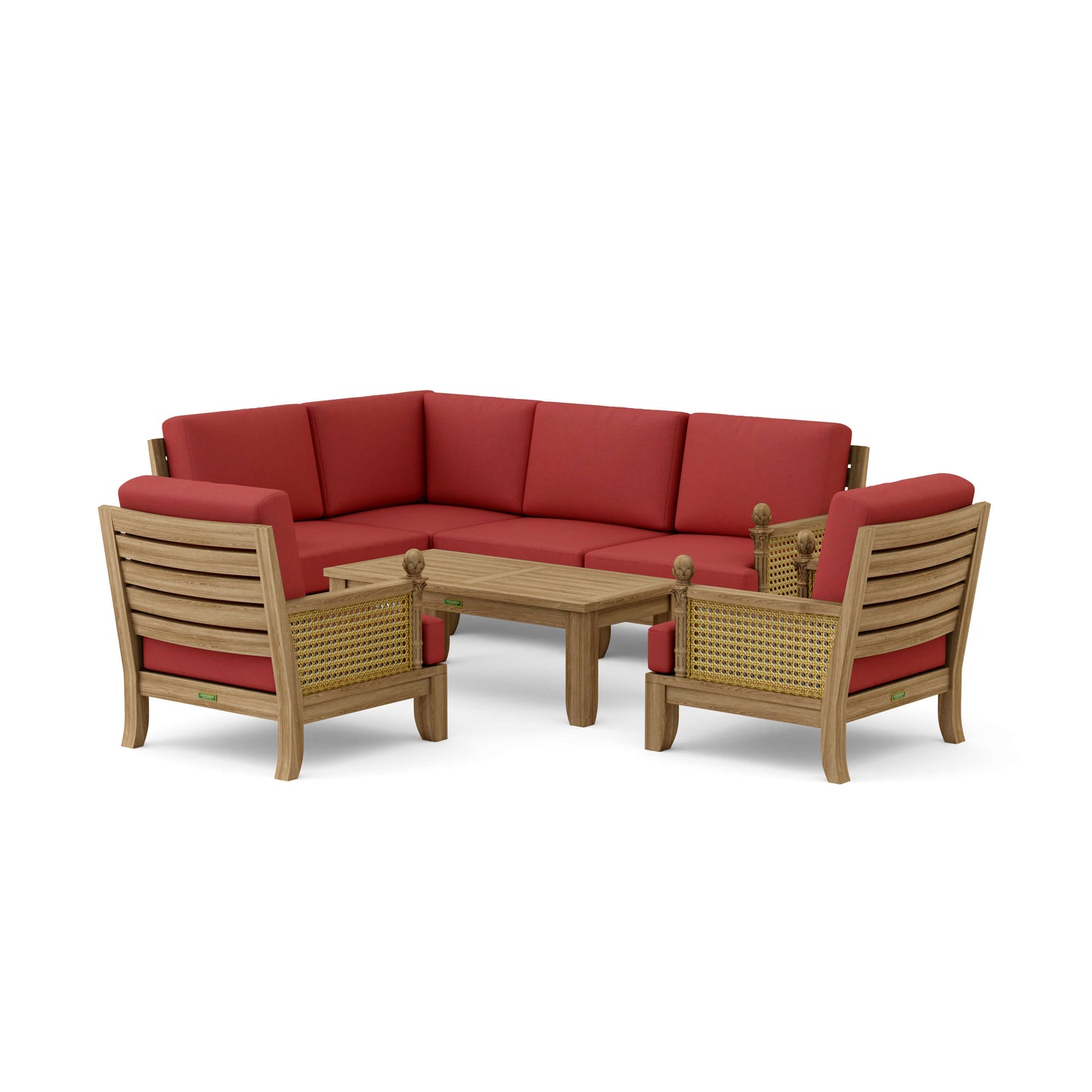 Anderson Teak SET-73 Luxe Modular Deep Seating Set