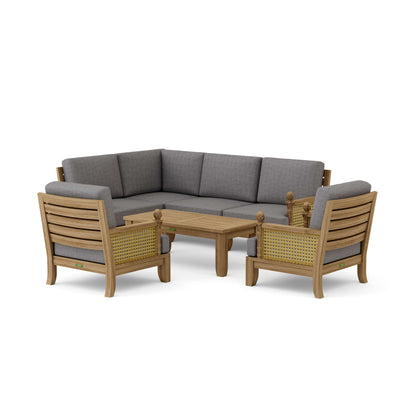 Anderson Teak SET-73 Luxe Modular Deep Seating Set