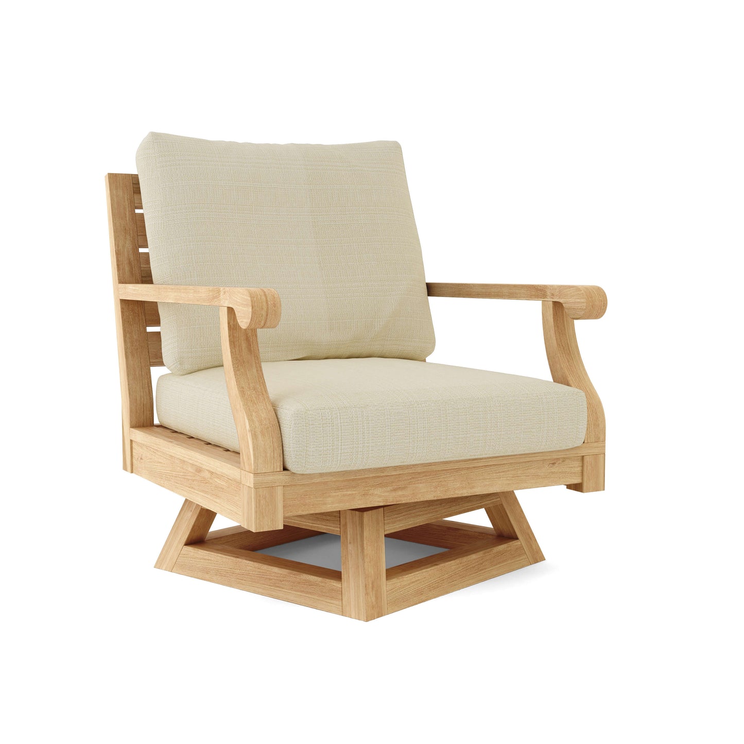 Anderson Teak Riviera Swivel Armchair