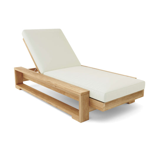 Anderson Teak Capistrano Sun Lounger – Premium Teak Outdoor Lounger