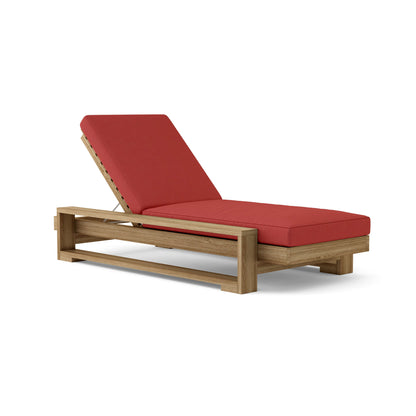 Anderson Teak Capistrano Sun Lounger – Premium Teak Outdoor Lounger