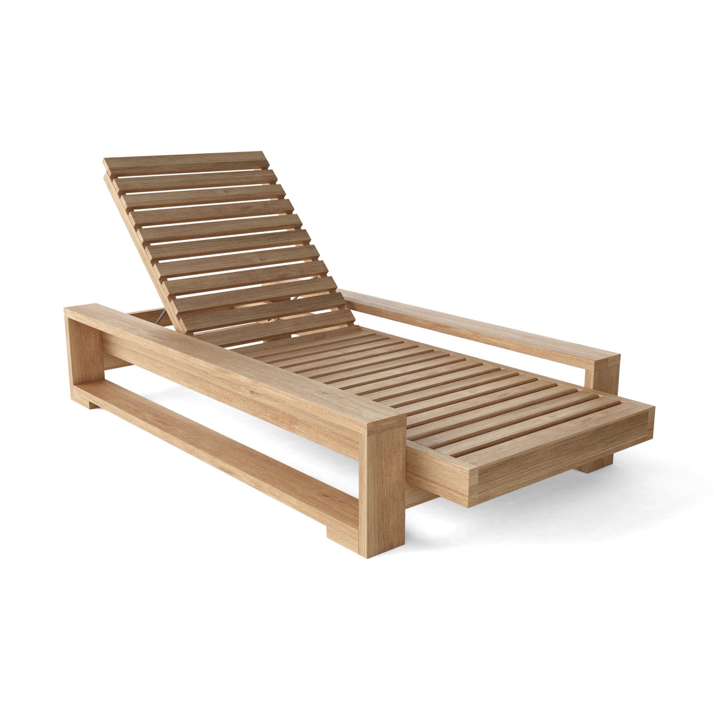 Anderson Teak Capistrano Sun Lounger – Premium Teak Outdoor Lounger