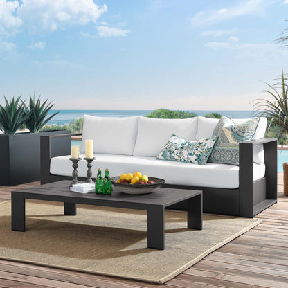 Modway Tahoe 2-Piece Outdoor Patio Powder-Coated Aluminum Set