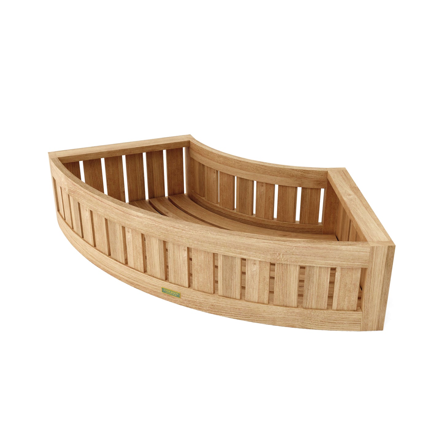 Anderson Teak Circular Modular Planter – Premium Teak Outdoor Planter