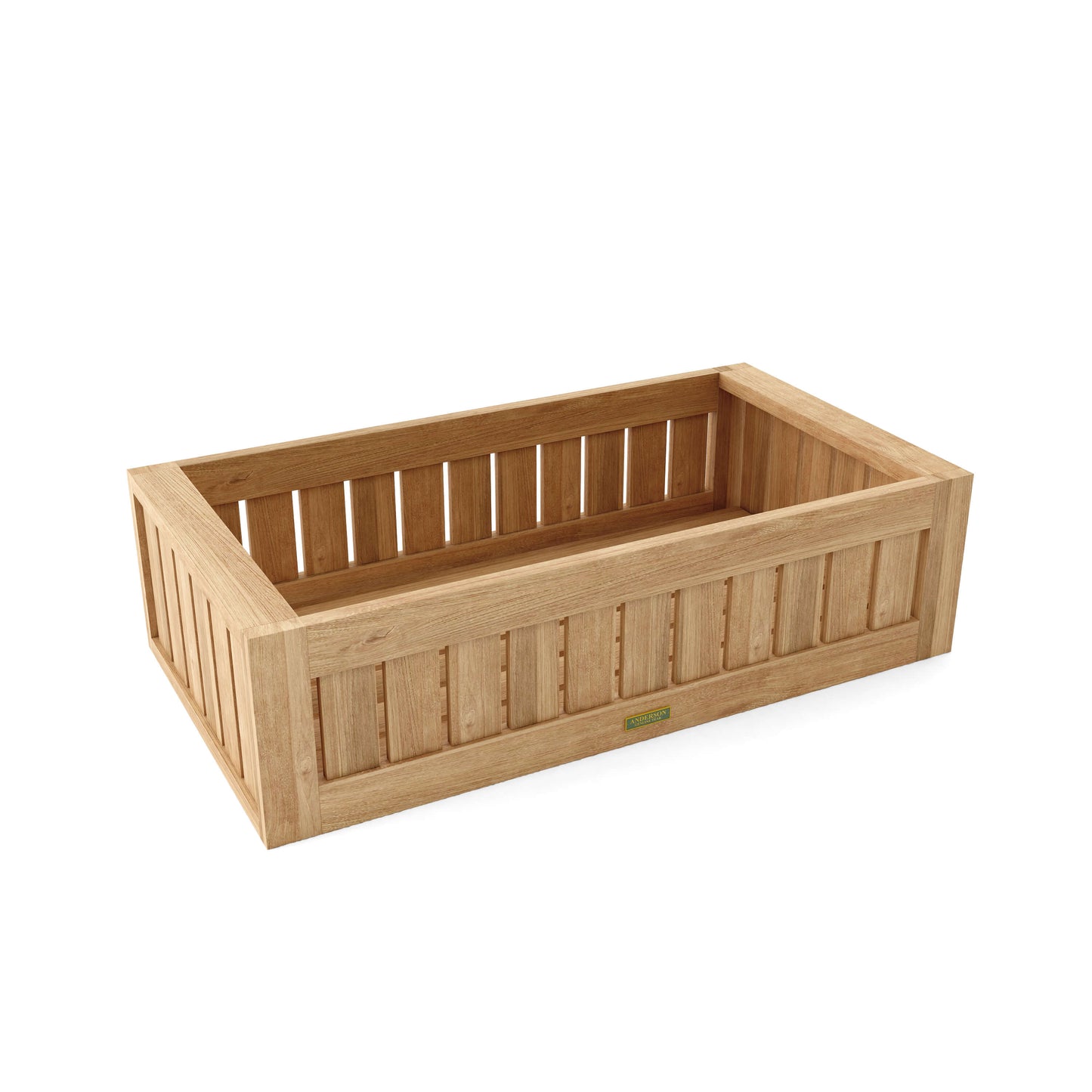 Anderson Teak Straight Modular Planter