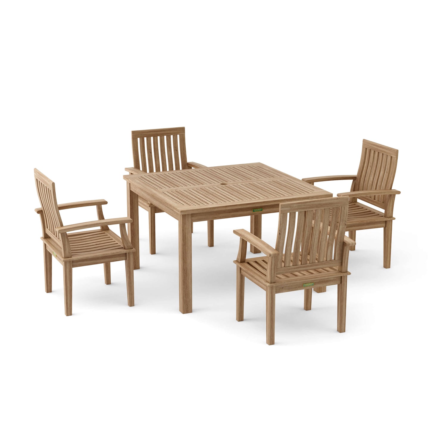 Anderson Teak SET-103 DINING TABLE SET