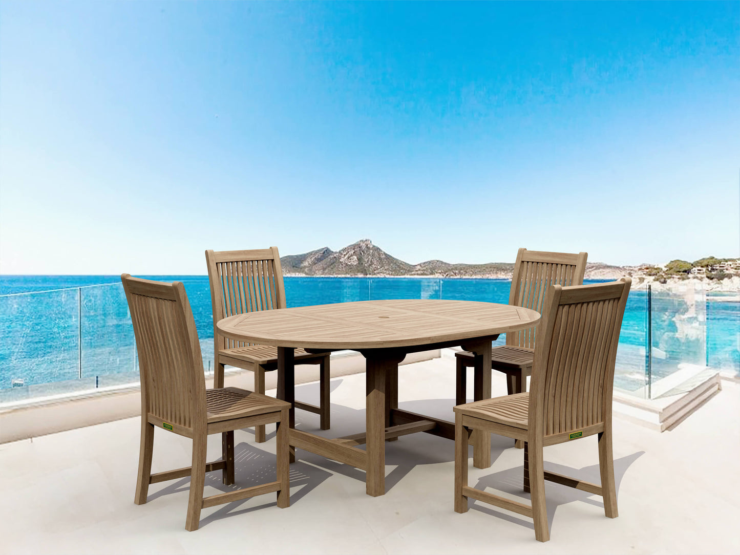 Anderson Teak SET-12 Dinning Table Set