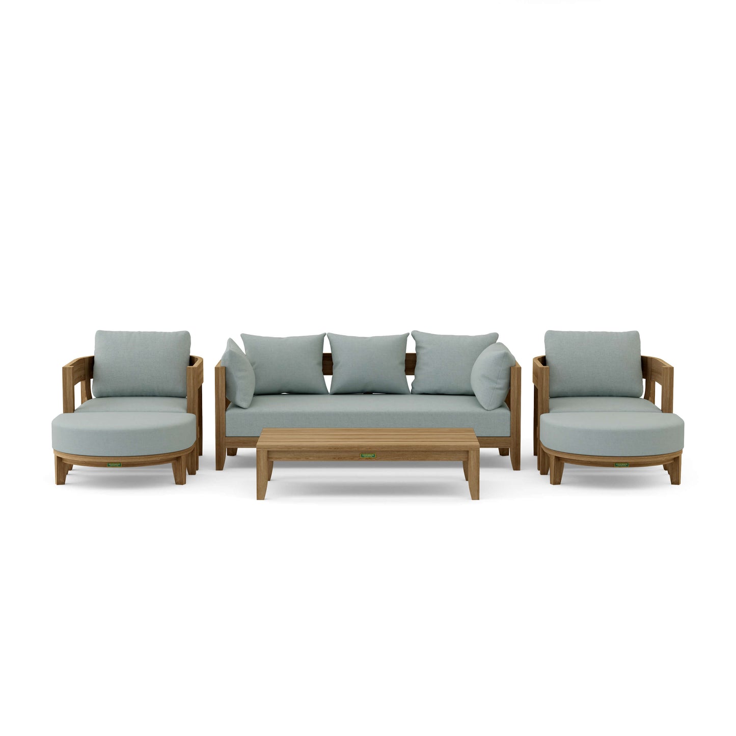 Anderson Teak SET-171 Coronado Deep Seating Set