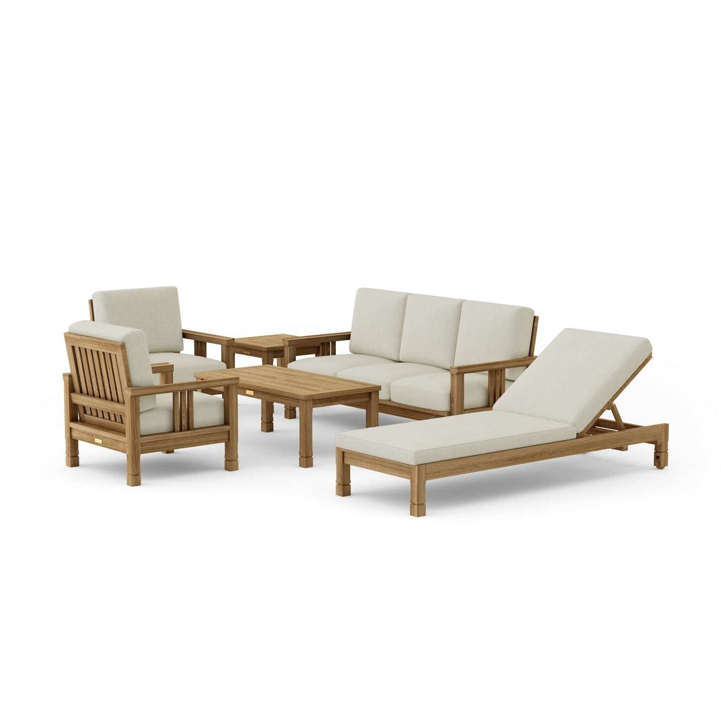 Anderson Teak SouthBay Deep Seating 6 pc Set-254